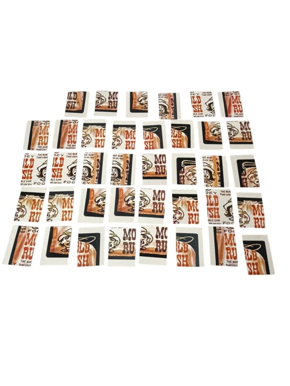 1974 Topps Wacky Packages Mold Rush 30 Card Puzzle Lot Complete & Partial Sets